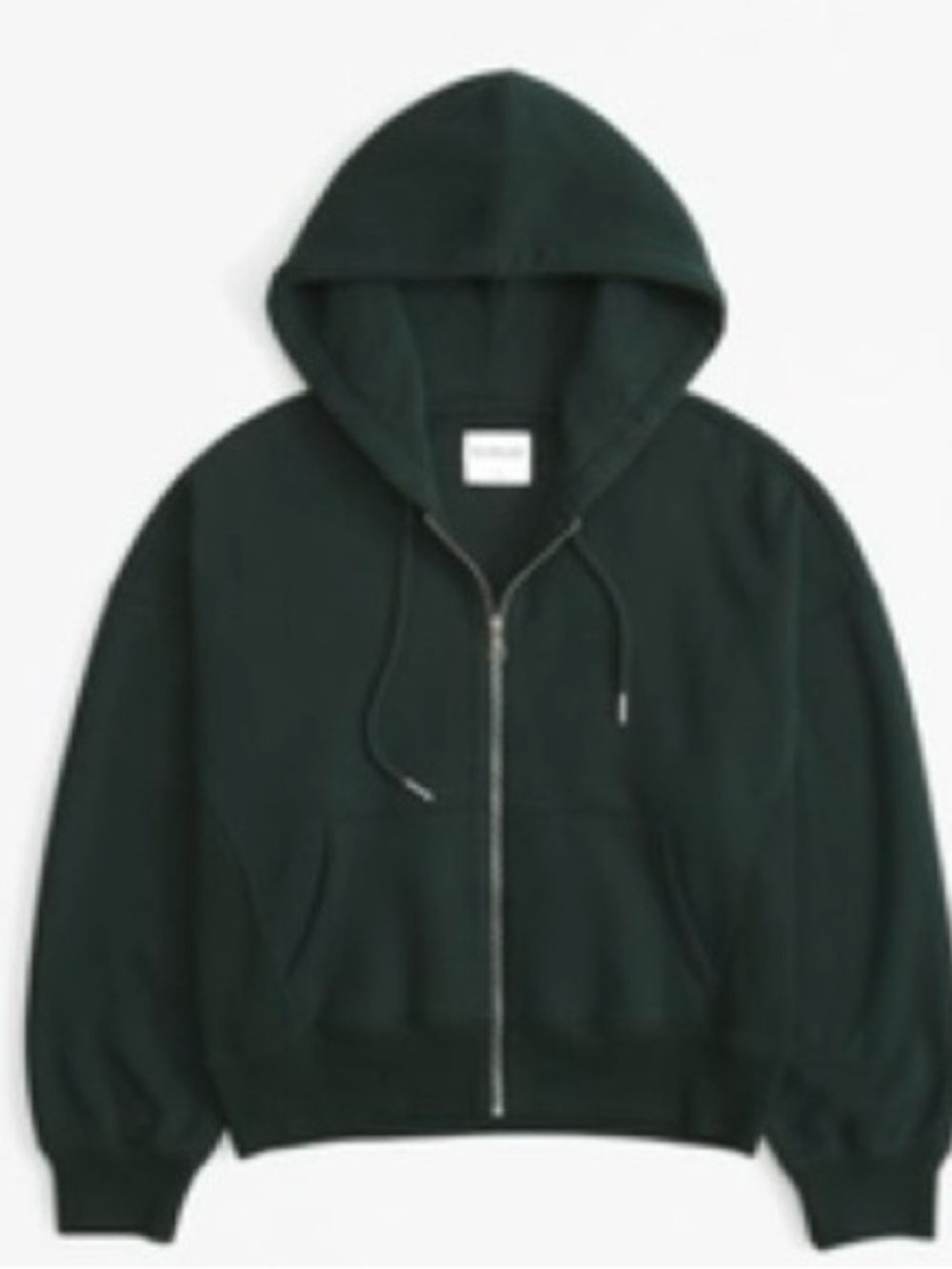 Abercrombie Essential Ribbed Sunday Hooded Full-Zip